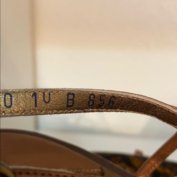 Cole Haan Bronze Wedge Jewel Strappy Sandals - Picture 16 of 16